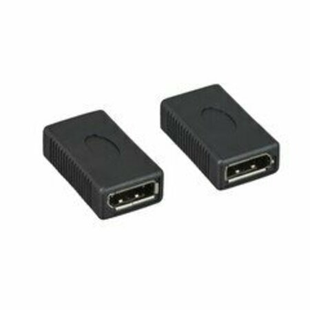SWE-TECH 3C DisplayPort 1.4 Coupler / Gender Changer, DisplayPort Female to DisplayPort Female, Black FWT30H1-60400